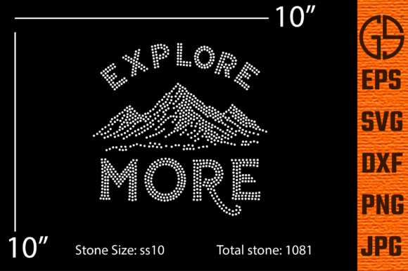 Explore More Rhinestone Template Design Graphics