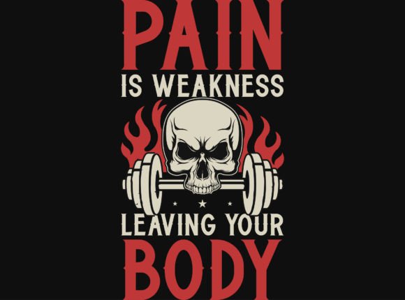 Gym Fitness T-Shirt Design Graphics & Designs