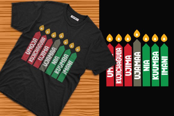 Happy Kwanzaa T-shirt Design Graphics Review