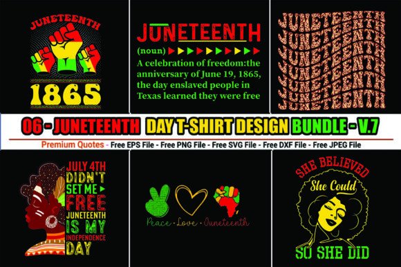 Juneteenth Graphics & Freebies Review for Sellers