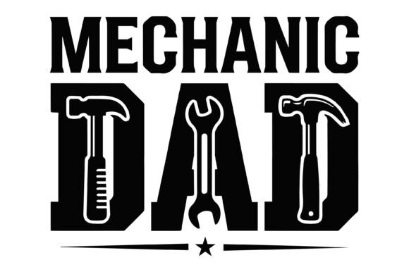 Mechanic Dad SVG Design: Graphics & T-Shirt Designs Review
