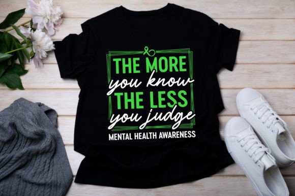 Mental Health Awareness T-Shirt Design Graphics