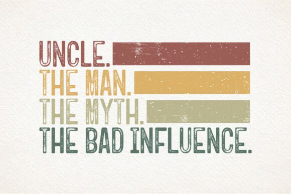 Uncle the Man the Myth: Graphics & T-Shirt Designs Review